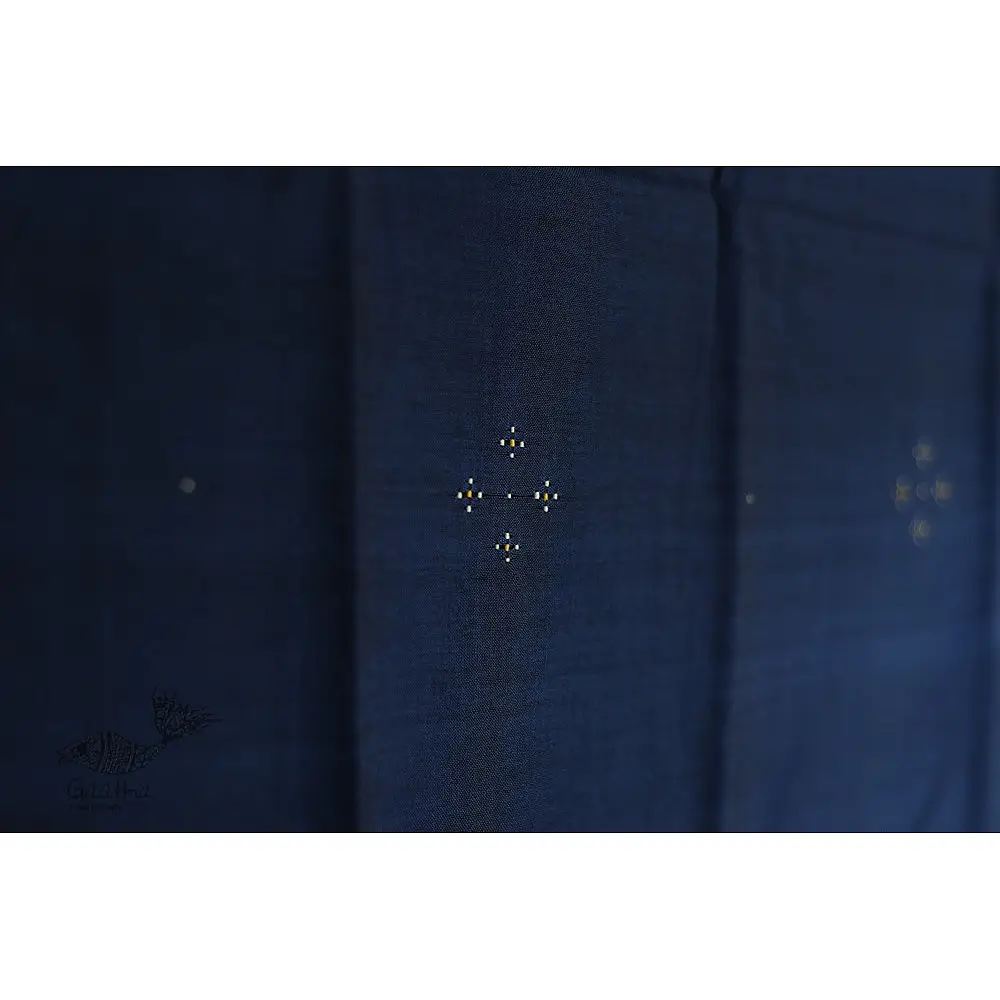 shop tangaliya cotton stole Blue