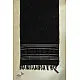 shop Tangaliya Woven Cotton Stole - Black