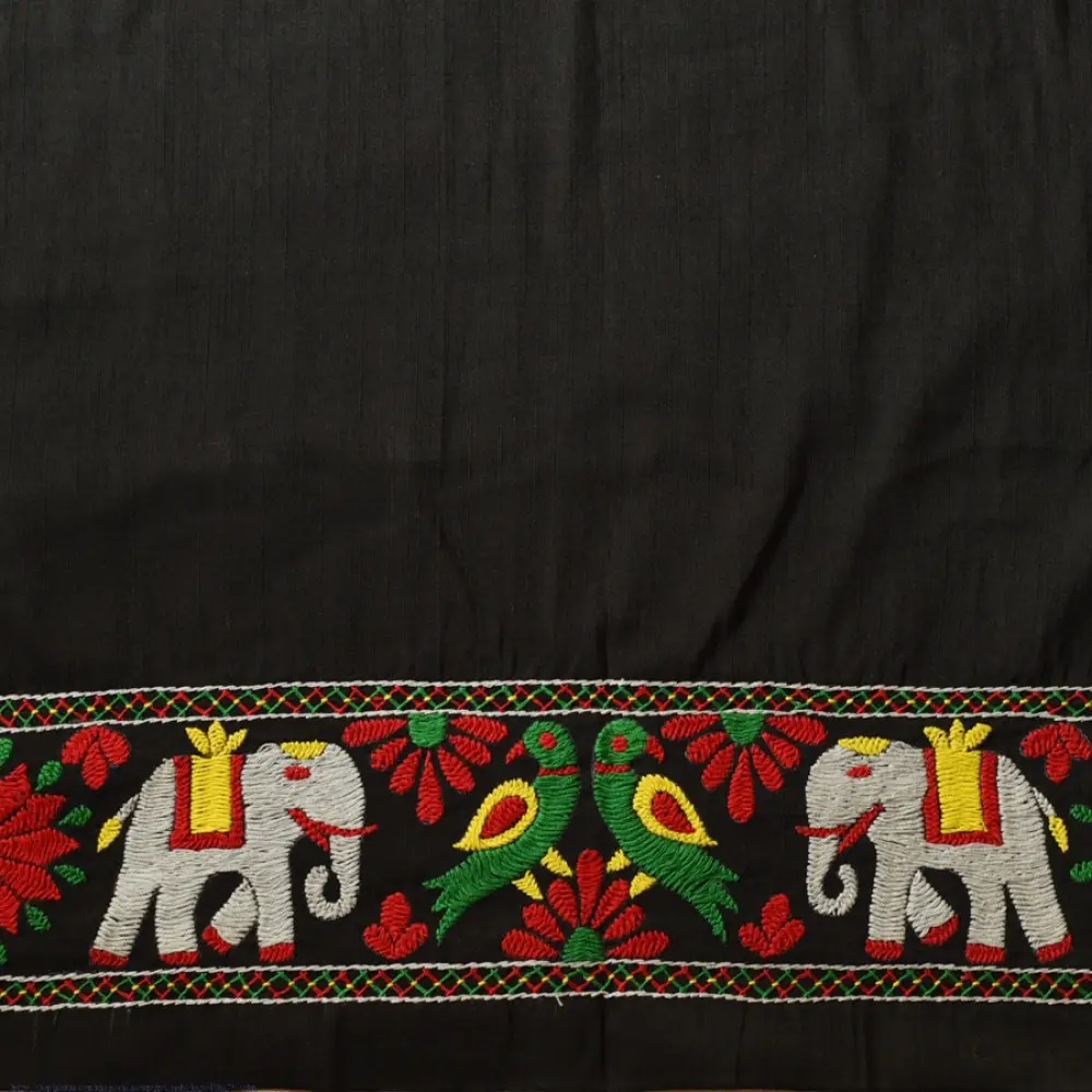 Embroidered Blouse Piece ( Unstitched ) 