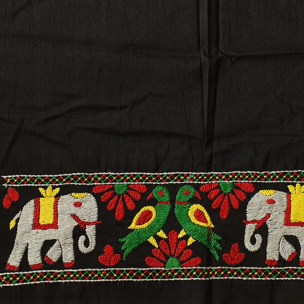 Embroidered Blouse Piece ( Unstitched ) 