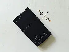 Handwoven Tangaliya Wool Shawl | Black