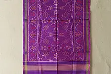 Rasika . रसिका ~ Patola Silk Purple Stole