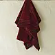 shop Handloom Woolen Tangaliya Maroon Shawl- unisex