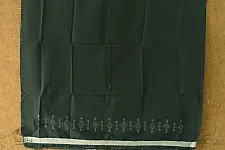 Handwoven Cotton | Tangaliya Pant Material - Dark Green