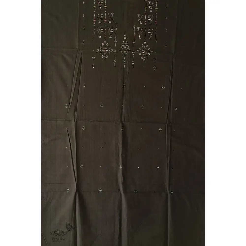 shop Cotton Tangaliya kurti Material Sparrow Motif