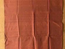 Handloom Cotton | Tangaliya Kurti Material - Brown
