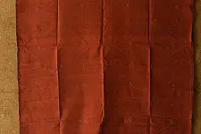Handloom Cotton | Tangaliya Kurti Brown Material 