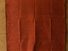 Handloom Cotton | Tangaliya Kurti Brown Material 