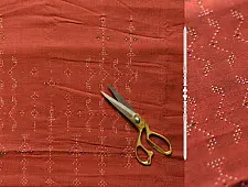 Handloom Cotton | Tangaliya Kurti Brown Material 