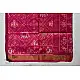 exclusive silk handwoven narikunj partola pink saree with heavy pallu