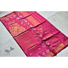 Champa - Chakli . चंपा - चकली ✹ Silk Patola Saree ✹ 6