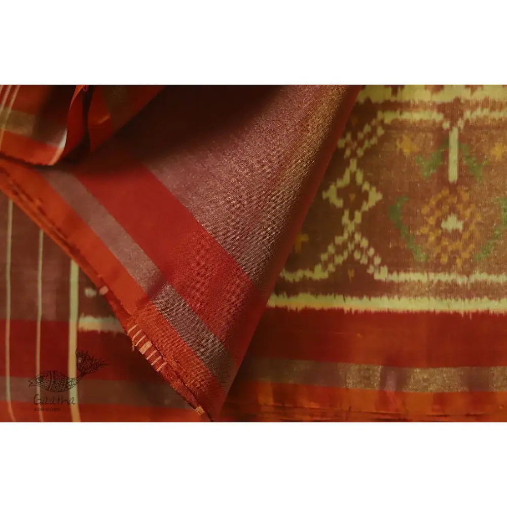 चंपा . चकली ✹ Silk Patola Saree ✹ 21