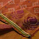 shop Patola cotton Handwoven Saree - rust red