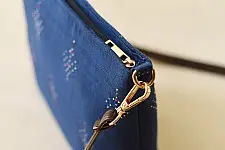Dots & weaves ~ Tangaliya Bag | Blue