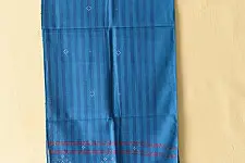 Tangaliya - Handwoven Cotton Scarves - Blue Stripe