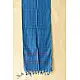 shop Tangaliya - Handwoven Cotton Blue Stripe Scarves