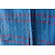 shop Tangaliya - Handwoven Cotton Blue Stripe Scarves