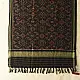 shop Handloom Cotton patola ikat Black Traditional dupatta