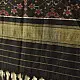 shop Handloom Cotton patola ikat Black Traditional dupatta