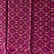 Magenta Patola pure silk stole with button design