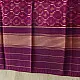 Magenta Patola pure silk stole with button design