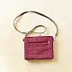 shop Tangaliya Multi Pocket Sling Purse Magenta