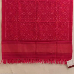 Vasant . वसंत | Handwoven Woolen Patola Shawl ~ Panchratna Ikat