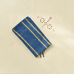 Tangaliya | Handloom Cotton Stole - Blue