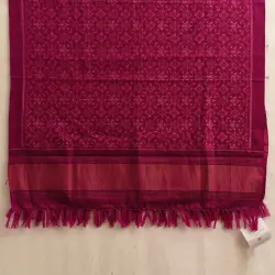 Vasant . वसंत | Handwoven Woolen Patola Shawl