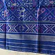 shop pure silk patola ikat Blue Narikunj Design dupatta