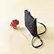 shop Tangaliya Sling Bag / Navy Blue & Black Purse