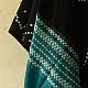 Kutchi Bhujodi Weaving - Bandhani ( Tie-dyed ) Woolen Shawl