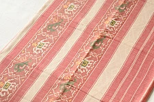 Champa - Chakli . चंपा - चकली ~ Patola Cotton Saree - Light Pink