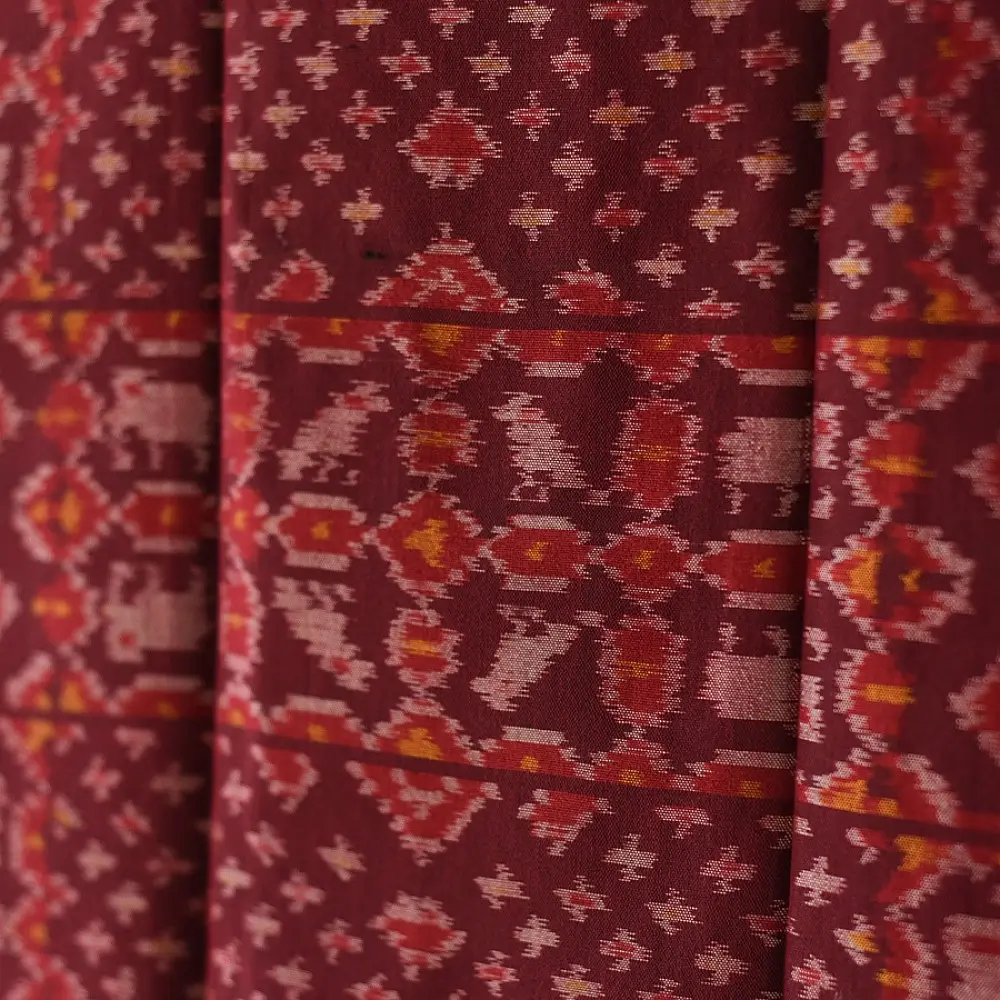 shop handloom silk cotton patola ikat stole
