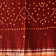 Kutchi Bhujodi Weaving - Bandhani ( Tie-dyed ) Woolen Shawl - Maroon