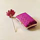 shop Patola Clutch Purse / Sling Bag - Purple Zig Zag