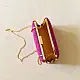 shop Patola Clutch Purse / Sling Bag - Purple Zig Zag