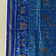 shop pure silk patola ikat dupatta - Sky Blue Narikunj