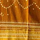 Kutchi Bhujodi Weaving - Bandhani ( Tie-dyed ) Woolen Shawl - Mustard Yellow