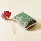 shop Patola Clutch Purse / Sling Green Bag