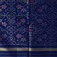 shop pure silk patola ikat dupatta - Dark Blue Navratna