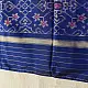 shop pure silk patola ikat dupatta - Dark Blue Navratna