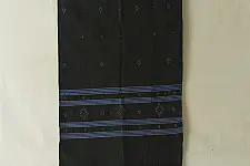 Tangaliya | Handloom Cotton Stole - Dark Green