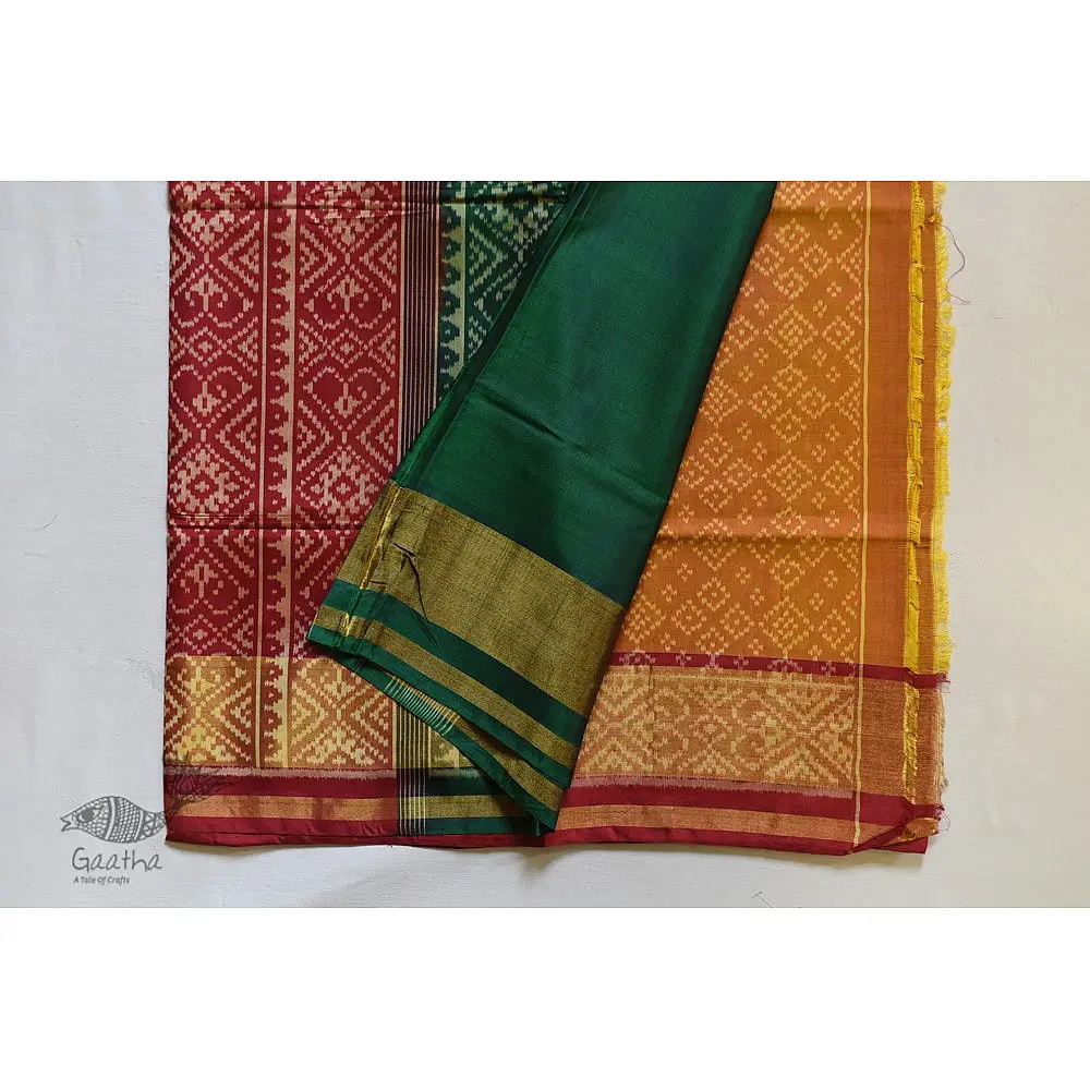 shop Patola Silk Handwoven saree