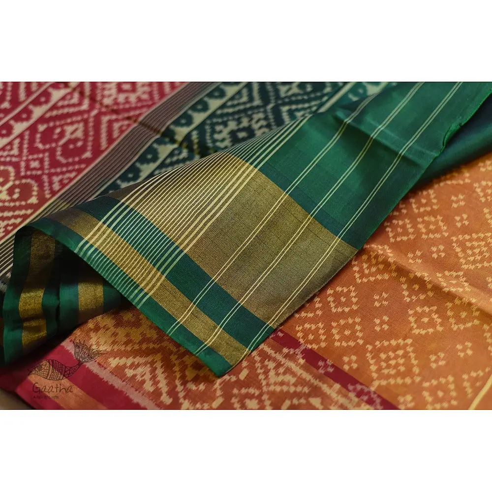 shop Patola Silk Handwoven saree