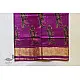 shop Patola Silk Handwoven saree Purple Pink 
