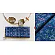 shop Patola Silk Handwoven Blue saree
