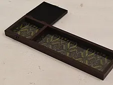 Joyance | Patola Silk - Black & White Serving Tray