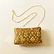 shop Patola Clutch golden Purse / Sling Bag