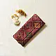 shop pure silk patola ikat Dupatta ~ Maroon Diamond Design